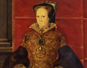 Мария Тюдор, королева Англии и Испании с жемчужиной La Pelegrina