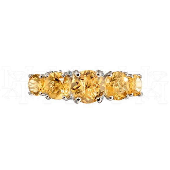 Фото - Кольцо из белого золота с топазами из коллекции "Акварель" R8339-13482 (420)